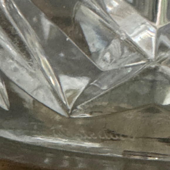 Waterford Lismore, mid-century crystal table lamp - Picture 7 of 7